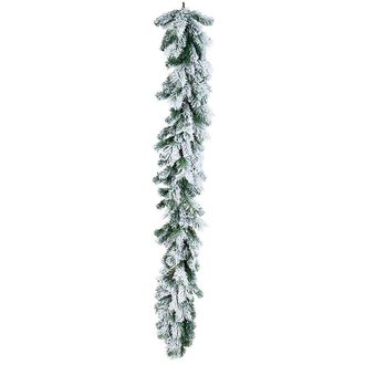 BIZZOTTO Guirnalda De Navidad Cubierta De Nieve Cm 180 Guirnalda De Navidad
