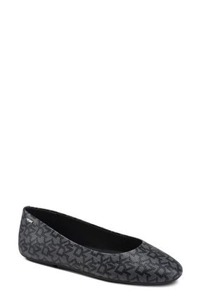 DKNY Moonira Ballet Flat in Black at Nordstrom, Size 9.5