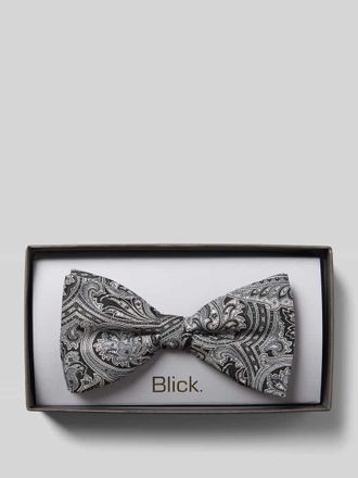 Blick. Fliege aus Seide im Allover-Look Modell Jeremy in Black, Größe 1