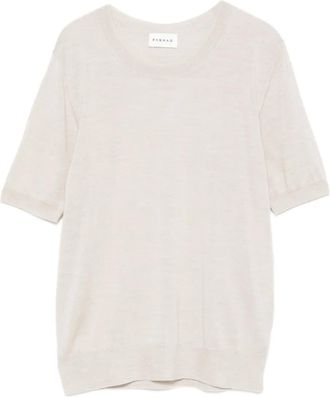 P.A.R.O.S.H. T-shirt a maniche corte - Toni neutri