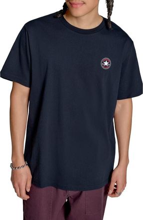 Converse Chuck Taylor All Star Red Patch T-Shirt in Converse Black at Nordstrom, Size X-Large