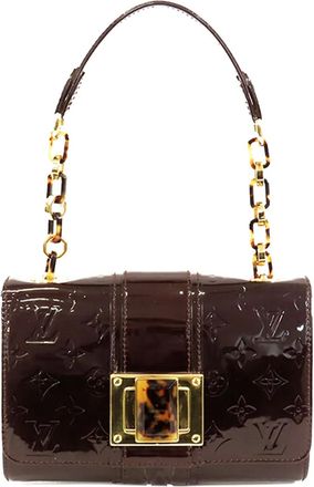 Louis Vuitton Borsa a mano Vermont Avenue in pelle Vernis con monogramma 2010 - Viola