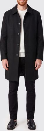 Duno Cappotto monopetto al ginocchio in misto lana con collo classico