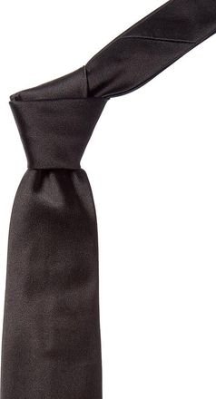 Canali Black Silk Tie