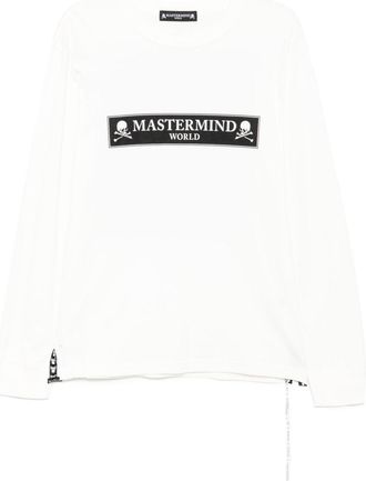 MASTERMIND WORLD logo-print T-shirt - White