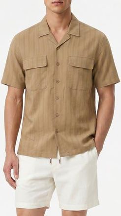Onia Utility Camp Shirt in Tan at Nordstrom Rack, Size Xx-Large