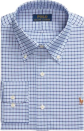 Polo Ralph Lauren Geruit overhemd - Blauw