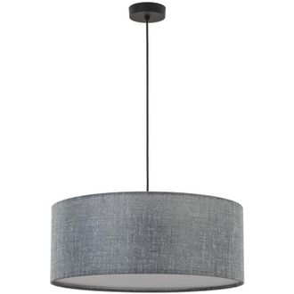 Luminosa Light Designs TK Earth L&aacute;mpara de techo colgante cil&iacute;ndrica grafito 3xE27