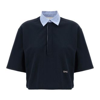 Stella McCartney Mujer, Camisetas, Azul, Talla: S