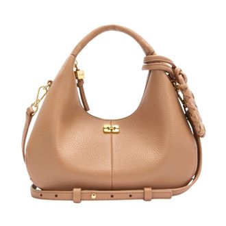 Ganni Mujer, Bolsos, Beige, Talla: ONE Size