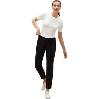 M.M.LaFleur Colby Pant - OrigamiTech in Black at Nordstrom, Size 14