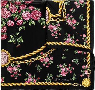 Dolce & Gabbana Dames, Accessoires, Zwart, Maat: ONE Size Zijde