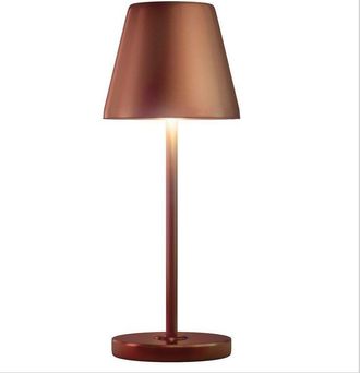 Century lampada da tavolo led lume ricaricabile rame 2w 3000k ip54 lmr-023330