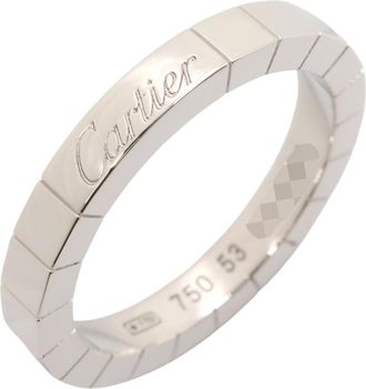Cartier Silver White Gold (18K) Band Ring (Pre-Owned)