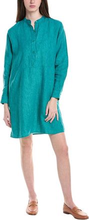Eileen Fisher Eileen Fisher Petite Mini Tunic Linen Dress