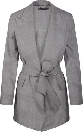 Max Mara Jassen, Dames, Grijs, S, Nasello Jas
