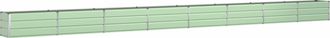 vidaXL Jardinera Verde Pastel 770 X 50 X 45 Cm Acero Galvanizado Vidaxl