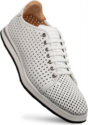 Mezlan Mens Luce Sneaker In White