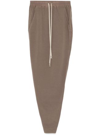 Rick Owens Maxi-rok met trekkoord - Grijs