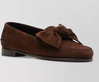 Hereu suede leather loafers