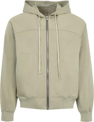 Rick Owens cotton hoodie - men - Cotton - L - Neutrals