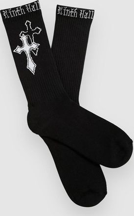 Ninth Hall Crosses Socken black