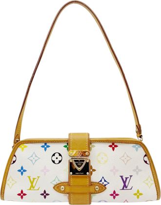Louis Vuitton Blanc Monogram Multicolore Pouch (Pre-Owned)