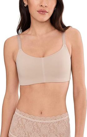 Natori Elevate Convertible Wireless Sport Bra Womens Bra Driftwood : 34DDD, Elastane/Nylon