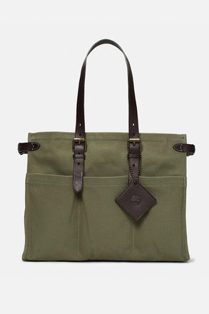 Timberland CANVAS TOTE BAG Size: OS, colour: GREEN