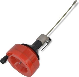 vidaXL Limpiador De Tuber&iacute;as De Operaci&oacute;n Manual/taladro 8 M Vidaxl