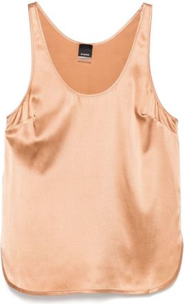 Pinko Satijnen top - Bruin