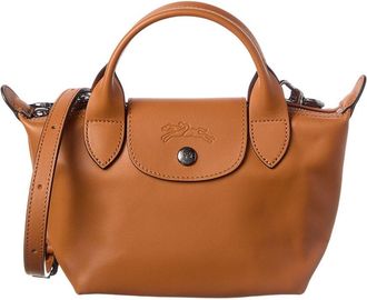 Longchamp Le Pliage Xtra Leather Mini Satchel