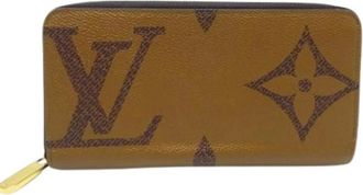 Louis Vuitton Pre-owned Wallets, female, Brown, Size: ONE SIZE Pre-owned Long wallet (bi-fold)