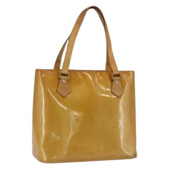 Louis Vuitton Pre-owned Tote Bags, female, Yellow, Size: ONE SIZE Pre-owned Vintage Leather Tote Bag