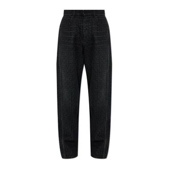 Balmain Monogram Jeans - - Jeans - Uomo - Nero - W31