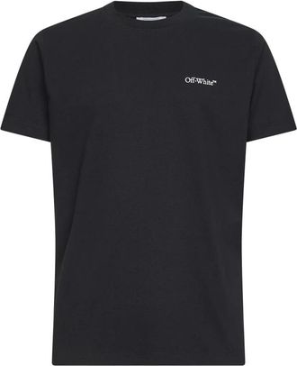 Off-white Arrow Slim T-Shirt - Heren - T-shirts - Zwart - L - Katoen - Tops