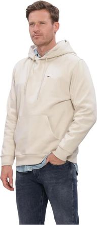 Tommy Jeans Heren, Sweatshirts & Hoodies, Beige, Maat: XL Fleece