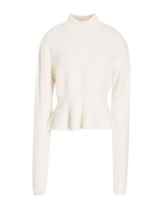 8 by YOOX WOOL BLEND RIBBED CREWNECK JUMPER