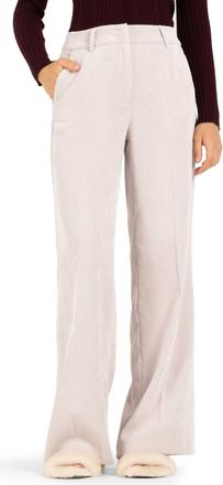 Cambio Amelie Cord Pants In Blush Greige