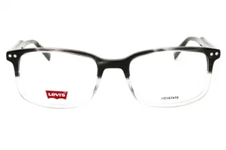 Levi's LV5019 Rectangular Frame Eyeglasses - Gray