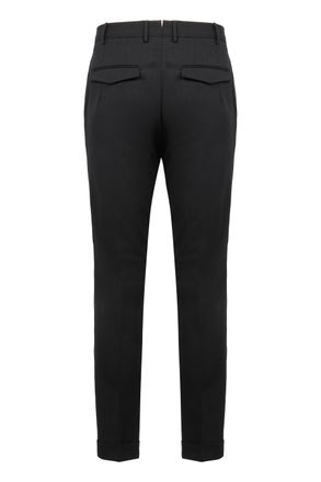 Pantaloni Torino Mens Wool-Blend Chino Pants Grey Chinos