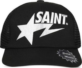 Saint Mxxxxxx Logo Embroidered Cap