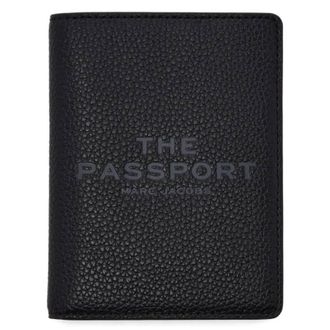 Marc Jacobs The Passport Case In Black Leather