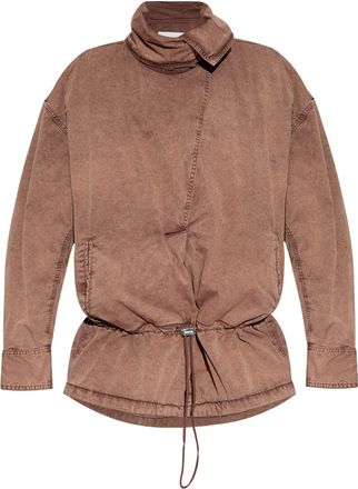 The Attico Bomber con coulisse - Marrone