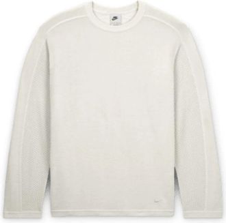 St&uuml;ssy Tops, Heren, Beige, S, Leer, Long Sleeve Tops