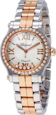 Chopard Happy Sport 18 Carat Rose Gold and Stainless Steel Ladies Watch 278573-6004