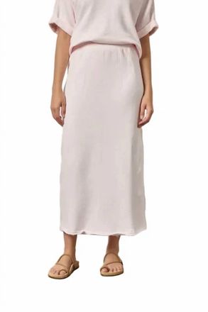 Lilla P Terry Skirt In Rosewater