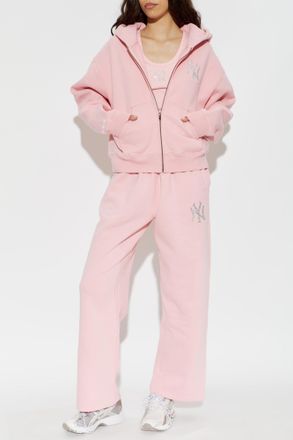 Sporty & Rich Sweatshirt From The 47 & The New York Yankees Collection, Womens, Pink