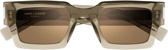 Saint Laurent Sunglasses Sl 572 006 Yellow/Brown Unisex