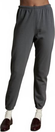 perfectwhitetee Johnny Sweatpant In Charcoal